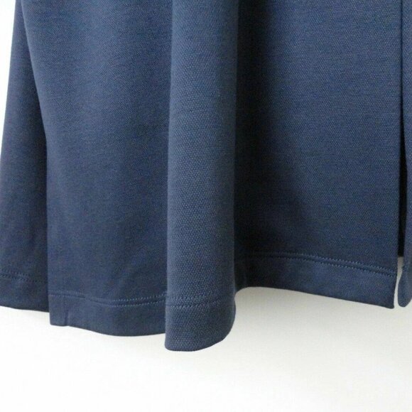 NWT EILEEN FISHER Indigo Blue Fluid Tencel Long Cardigan Sweater Medium - Picture 5 of 7